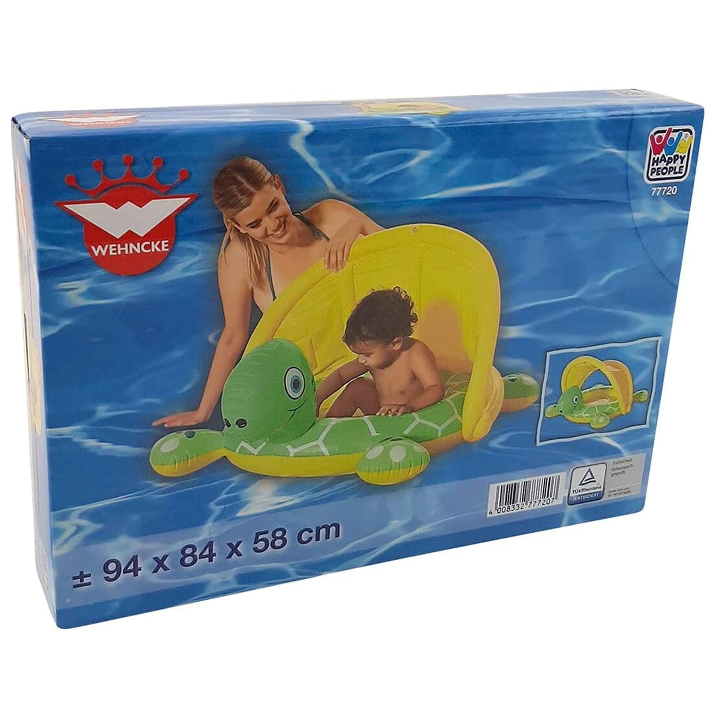 Happy People - Baby Pool Turtle With Sunroof 94 X 84 X 58 Cm