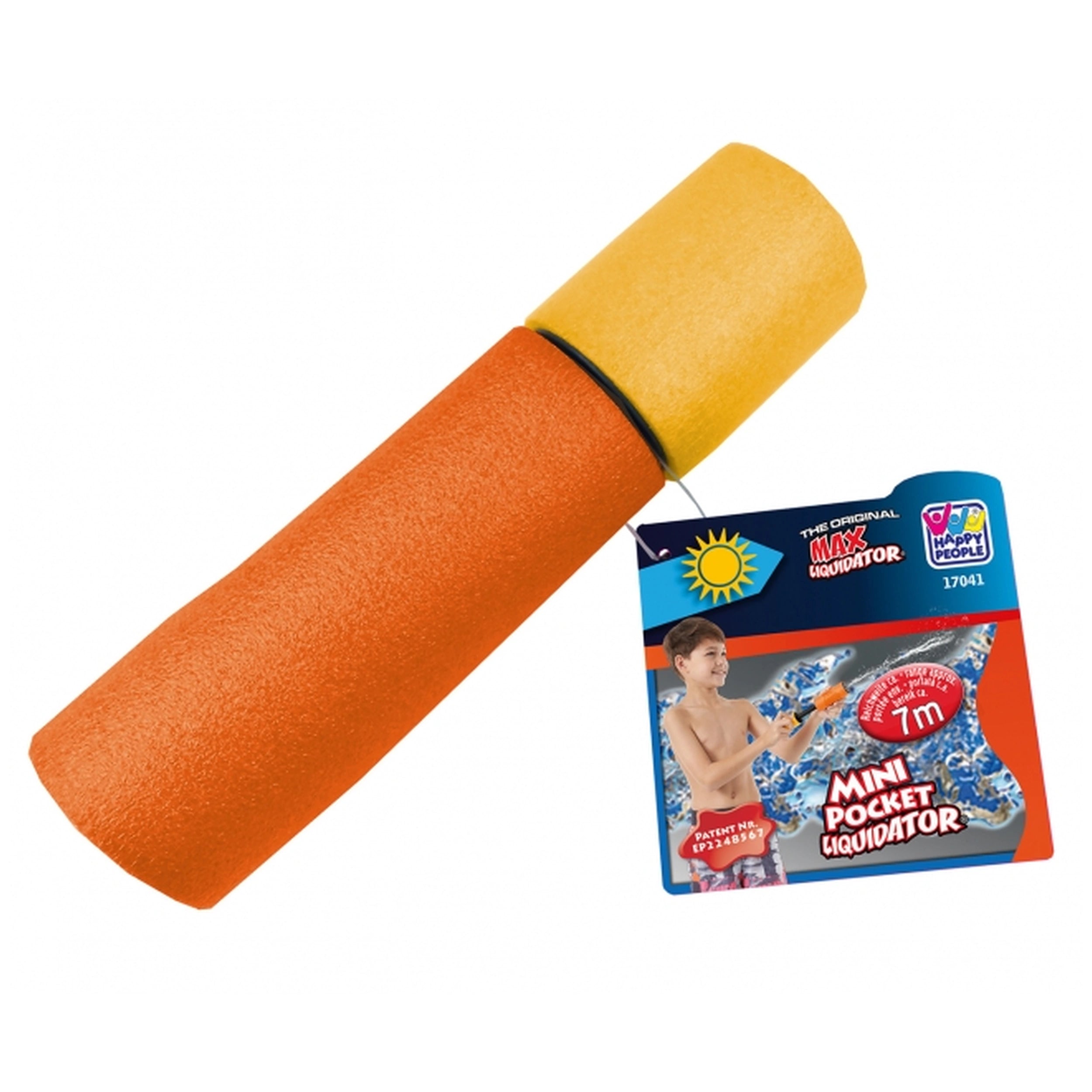 Happy People - Foam Shooter Mini Pocket Liquidator 15 Cm