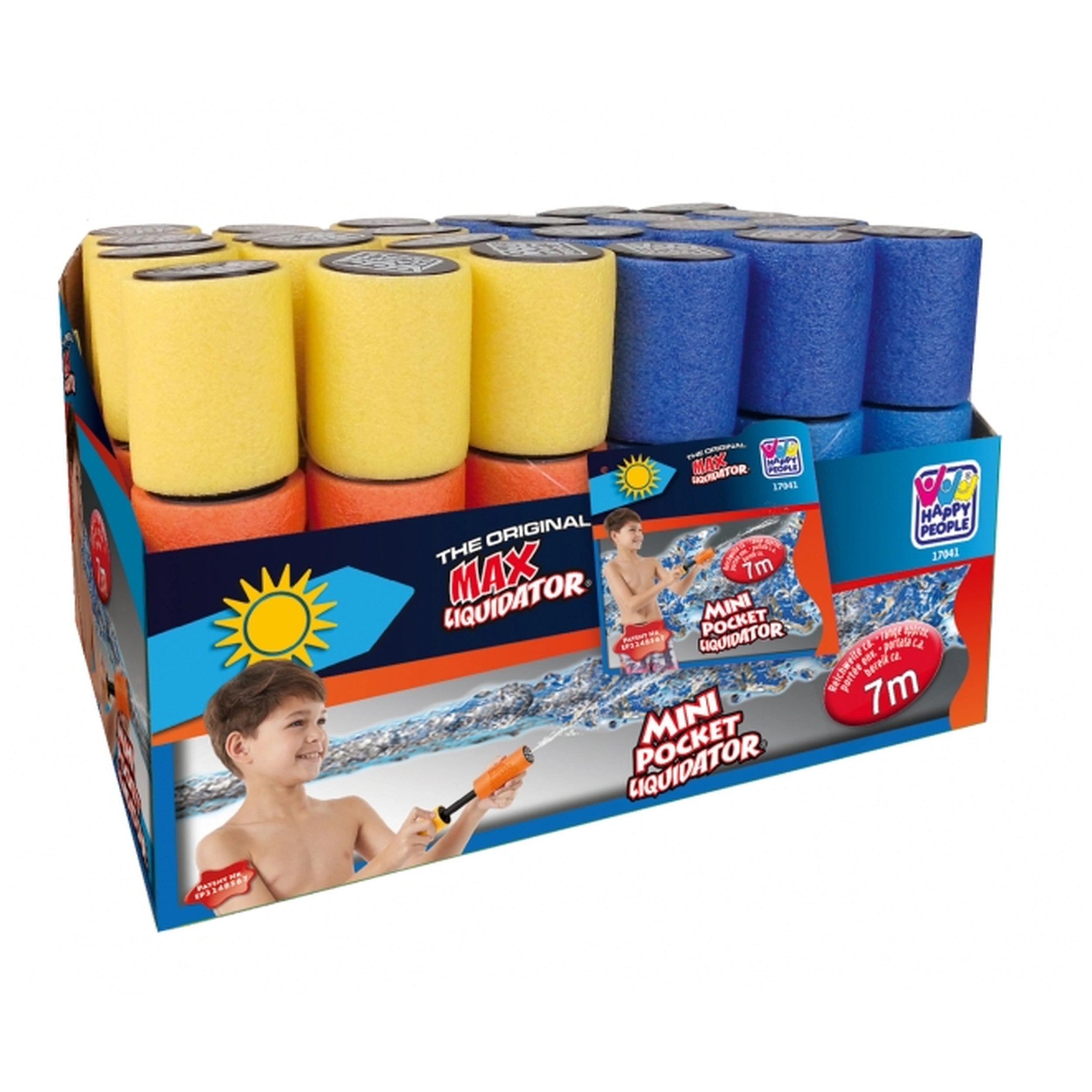 Happy People - Foam Shooter Mini Pocket Liquidator 15 Cm