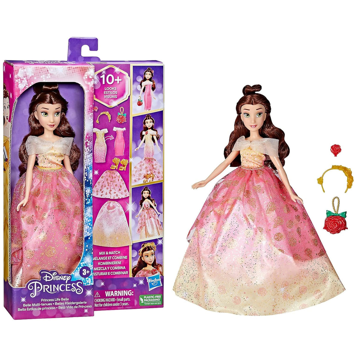 Hasbro - Disney Princess Life Belle - Dolls Playsets Toy Figures