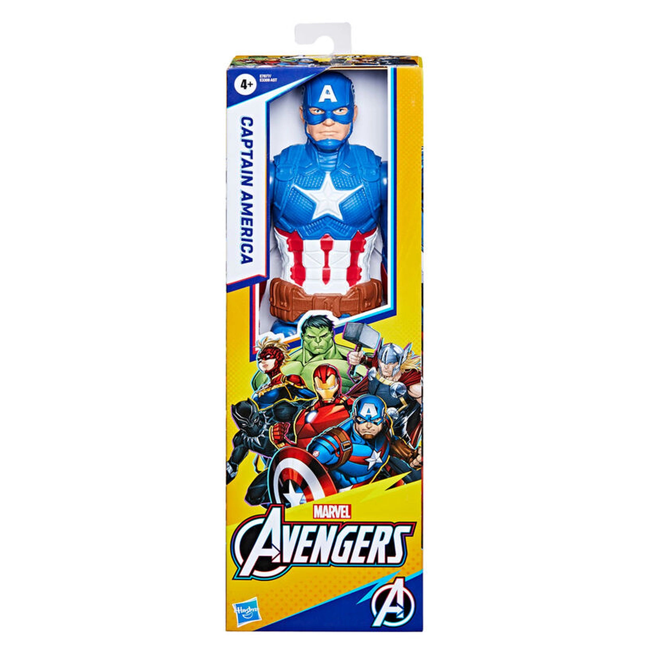 Hasbro - Marvel Avengers Figura de Acción Deluxe de Capitán América - Figuras de Acción y Juguetes