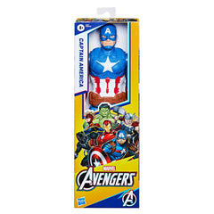 Hasbro - Marvel Avengers Figura de Acción Deluxe de Capitán América - Figuras de Acción y Juguetes