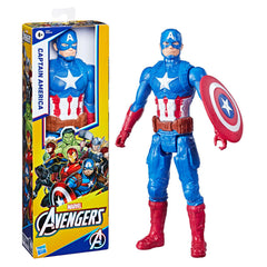 Hasbro - Marvel Avengers Figura de Acción Deluxe de Capitán América - Figuras de Acción y Juguetes