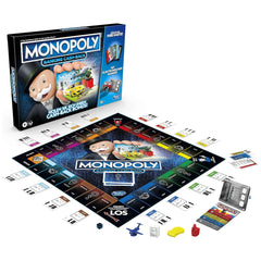 Hasbro - Monopoly Banking Cash Back Juego de Mesa - Edición Alemana