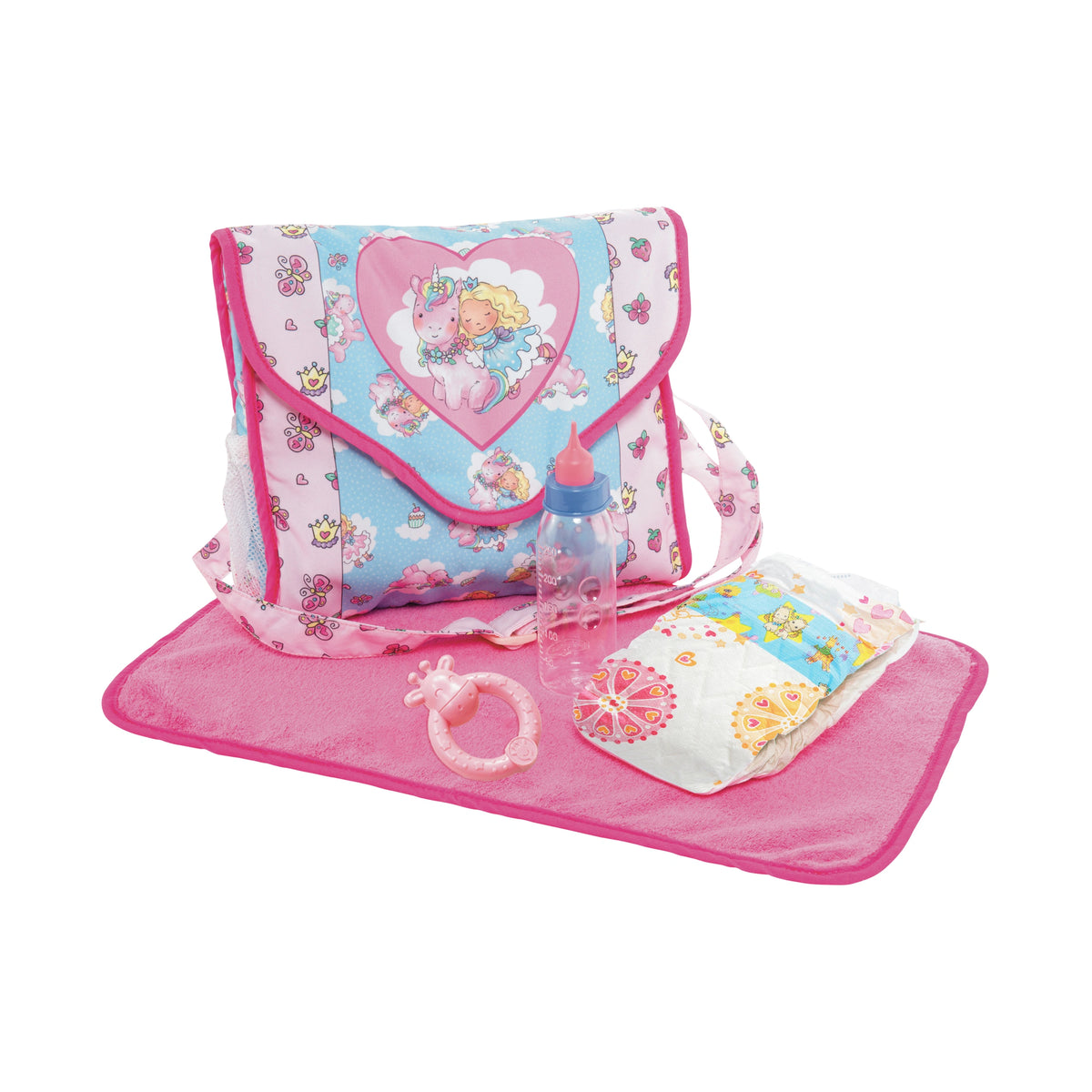 Heless - Changing Bag Unicorn Emil And Fairy Emma With Accessories - Dolls, Playsets & Toy Figures