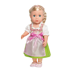 Heless - Dirndl Heidi Tamaño 35-45 Cm - Conjuntos de Juego y Figuras de Juguete