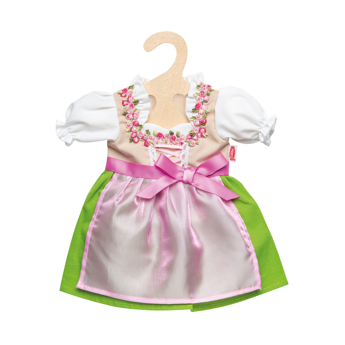 Heless - Dirndl Heidi Tamaño 35-45 Cm - Conjuntos de Juego y Figuras de Juguete
