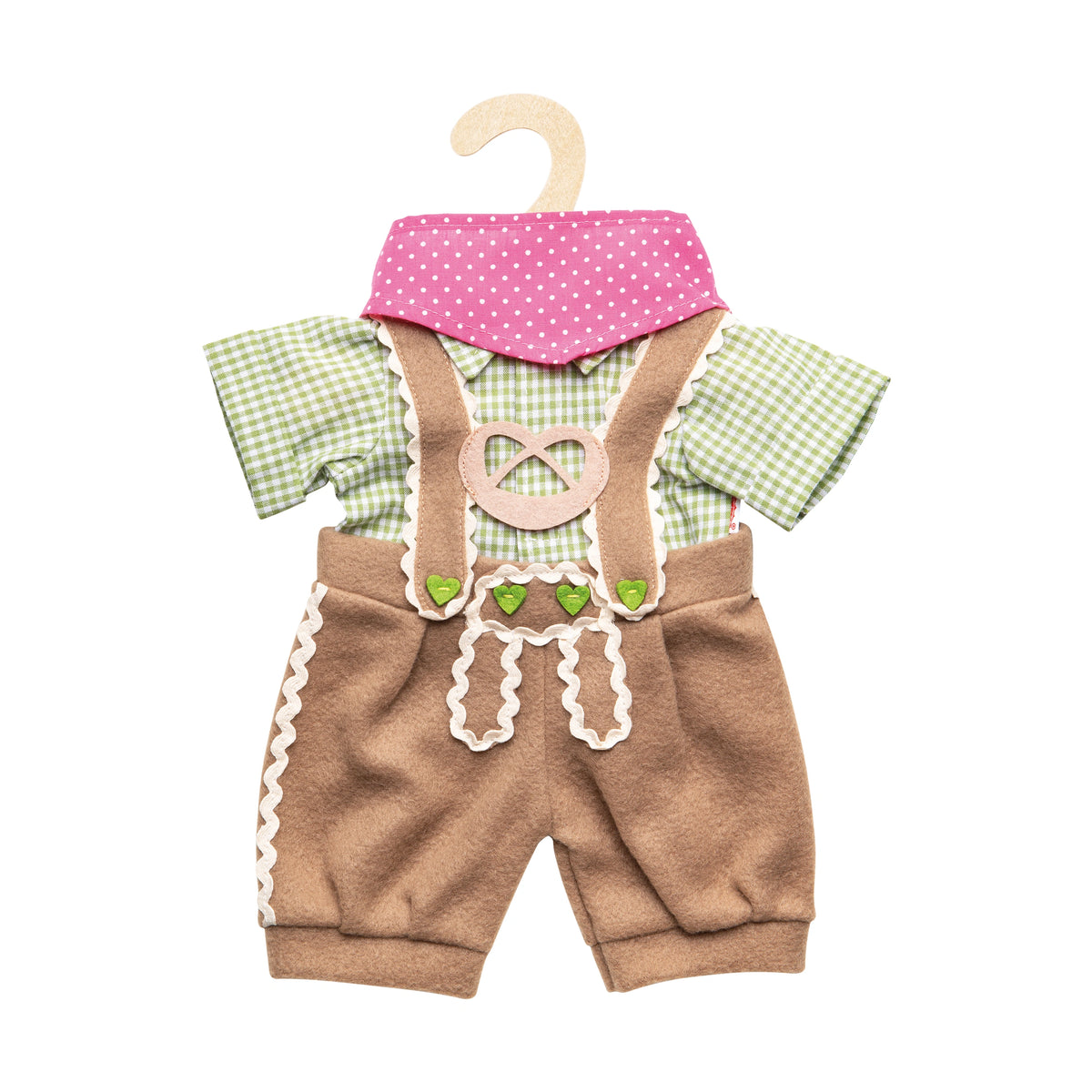 Heless - Conjunto de Knickerbockers con Camisa de 3 Piezas Tamaño 35-45 Cm - Juegos de Muñecas y Figuras de Juguete