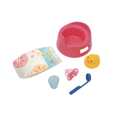 Heless - Orinal con Accesorios 15 Cm - Muñecas, Juegos de Rol y Figuras de Juguete