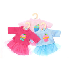 Heless - Sweater And Cupcake Skirt Size 35-45 Cm - Dolls Playsets And Toy Figures