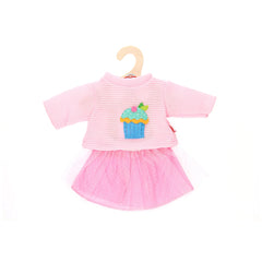 Heless - Sweater And Cupcake Skirt Size 35-45 Cm - Dolls Playsets And Toy Figures