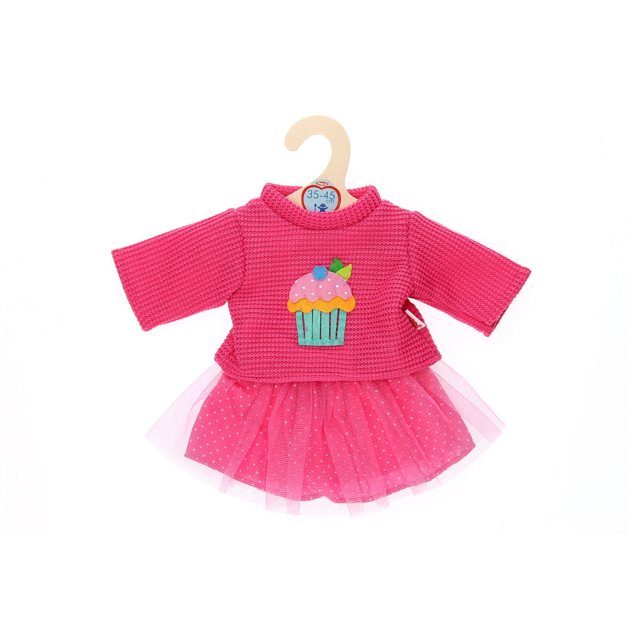 Heless - Sweater And Cupcake Skirt Size 35-45 Cm - Dolls Playsets And Toy Figures