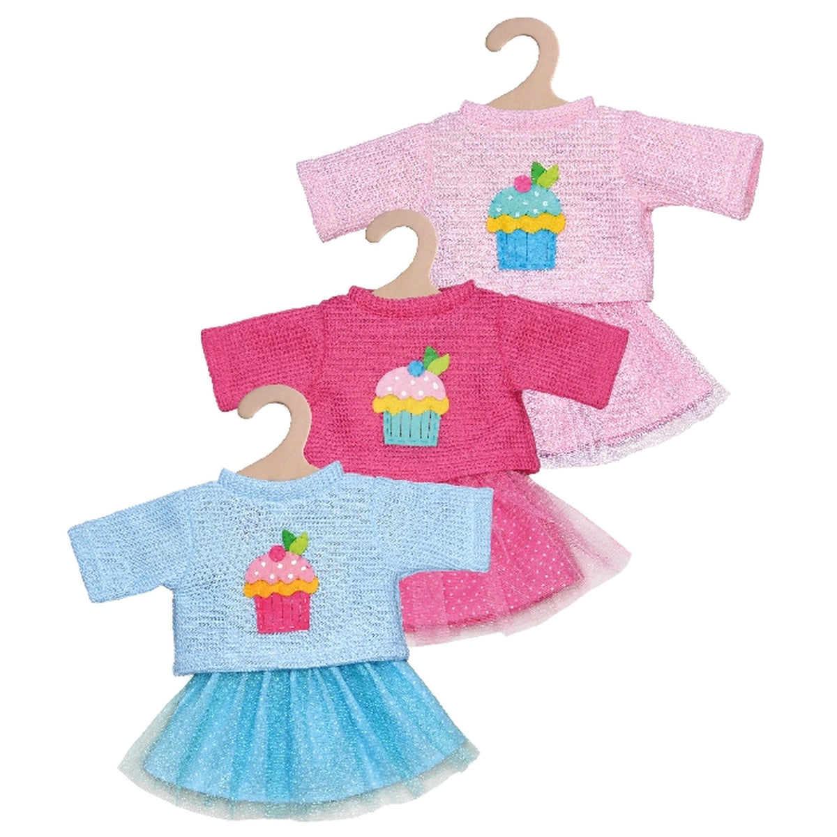 Heless - Sweater And Cupcake Skirt Size 35-45 Cm - Dolls Playsets And Toy Figures