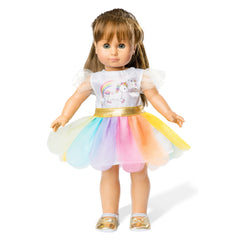 Heless - Vestido de Unicornio Henry Tamaño 28-35Cm - Conjuntos de Juego de Muñecas y Figuras de Juguete