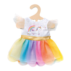 Heless - Vestido de Unicornio Henry Tamaño 28-35Cm - Conjuntos de Juego de Muñecas y Figuras de Juguete