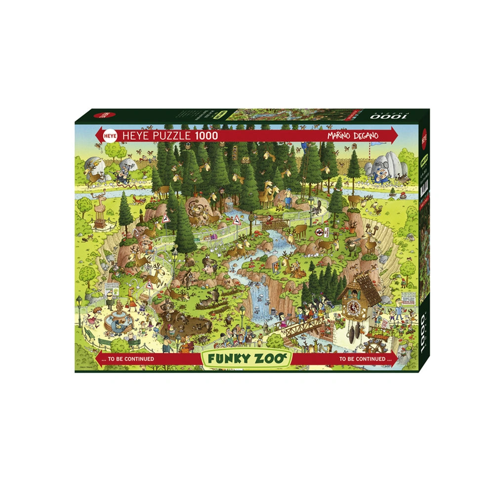 Heye - Puzzle Black Forest Habitat online kaufen - Marino Degano - Puzzle Age: +14 - HEY29638