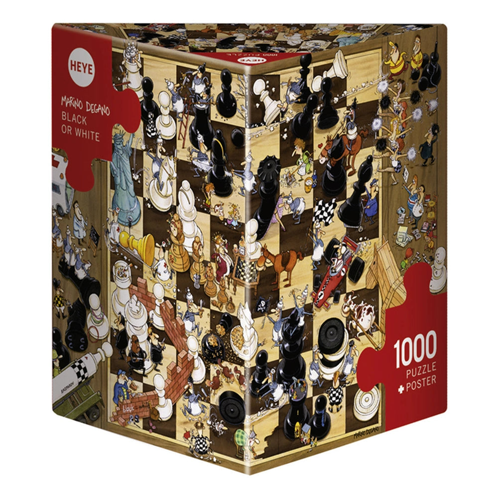 Heye - Puzzle Black or White online kaufen - Marino Degano - Puzzle Age: +14 - HEY08793