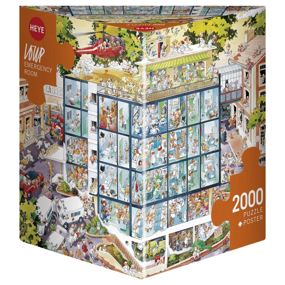 HEYE - Sala de Emergencias - Puzzles - +14 - HEY25784