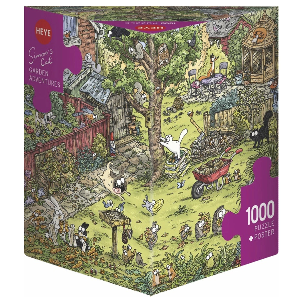 Heye - Puzzle Aventuras en el Jardín - Puzzles - +14 - HEY29933