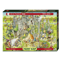 Heye - Puzzle Habitat Jurásico - Puzzles - +14 - HEY29727
