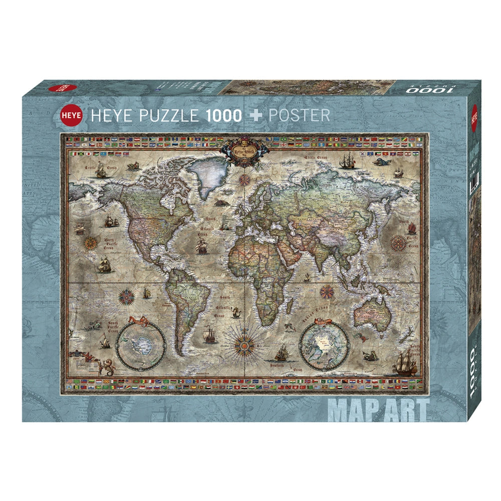 Heye - Puzzle Retro World online kaufen - Rajko Zigic - Puzzle Age: +14 - HEY29871
