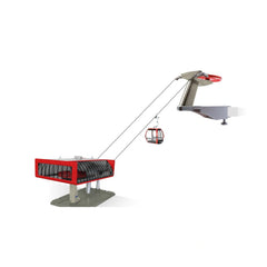 Jagerndorfer - Black-Red Cable Car D-line 1:32 - Model Making