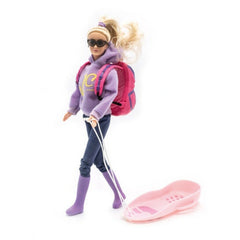 Jagerndorfer - Doll with Sled and Backpack - Dolls, Playsets & Toy Figures