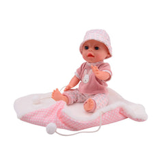 Johntoy - Baby Rose Baby Doll Deluxe 35Cm - Dolls, Playsets & Toy Figures