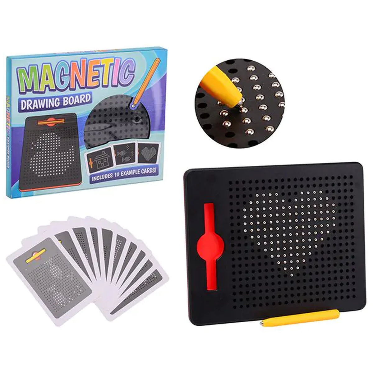 Johntoy - Juego de Pizarra Magnética - Artes y Manualidades