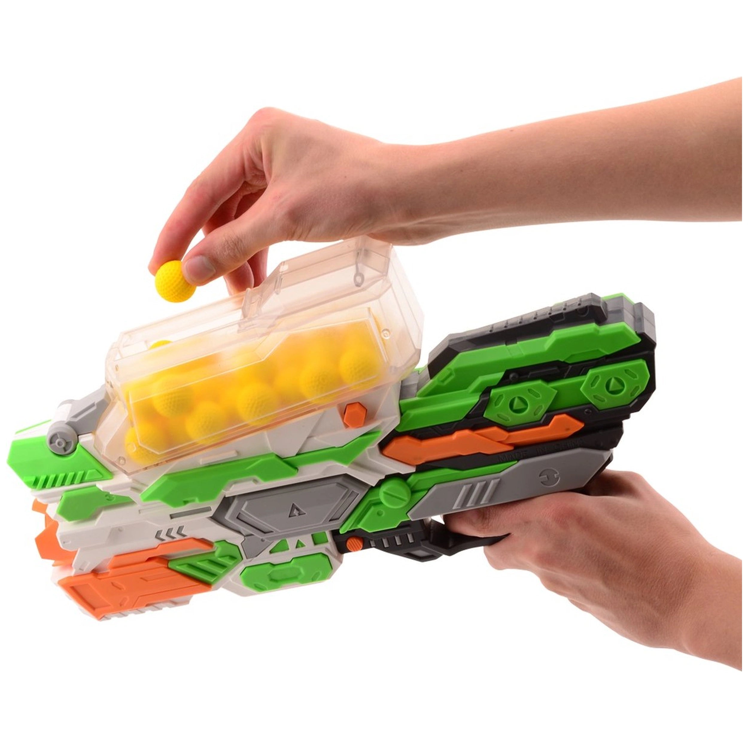 Johntoy - Tack Pro Power Shot I With 30 Balls 36Cm - Outdoor Play Equipment