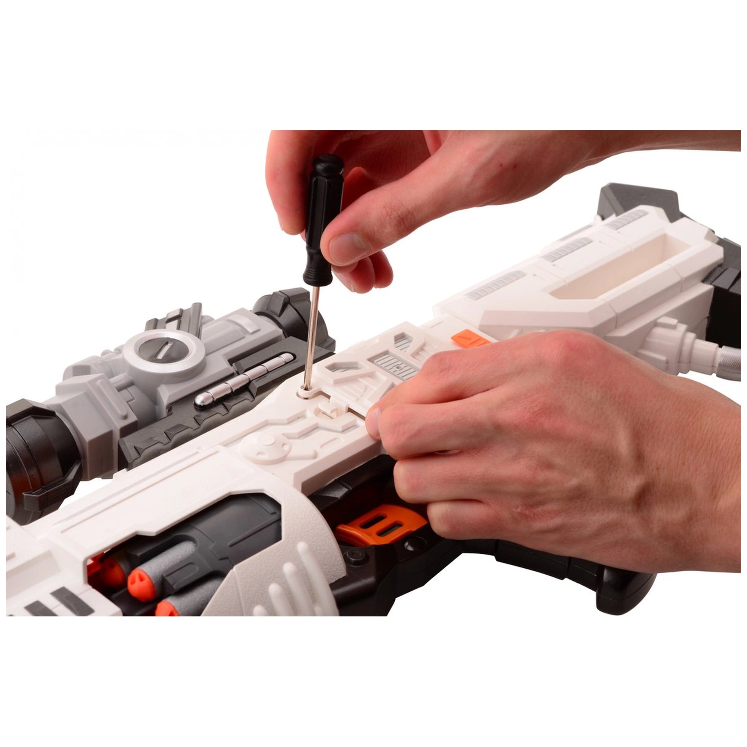 Johntoy - Tack Pro Sniper With 20 Darts And Light 75 Cm - Outdoor Play Equipment