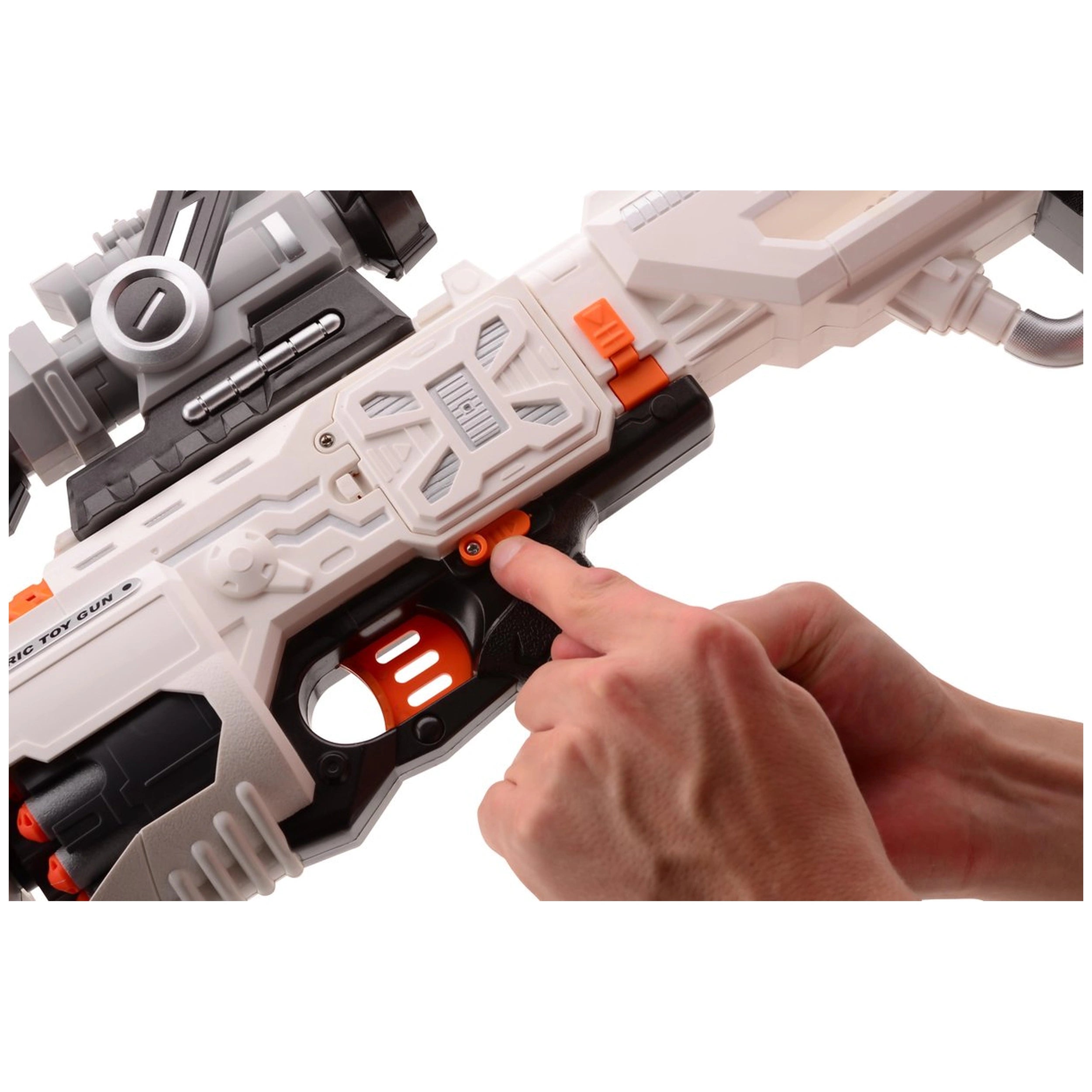 Johntoy - Tack Pro Sniper With 20 Darts And Light 75 Cm - Outdoor Play Equipment
