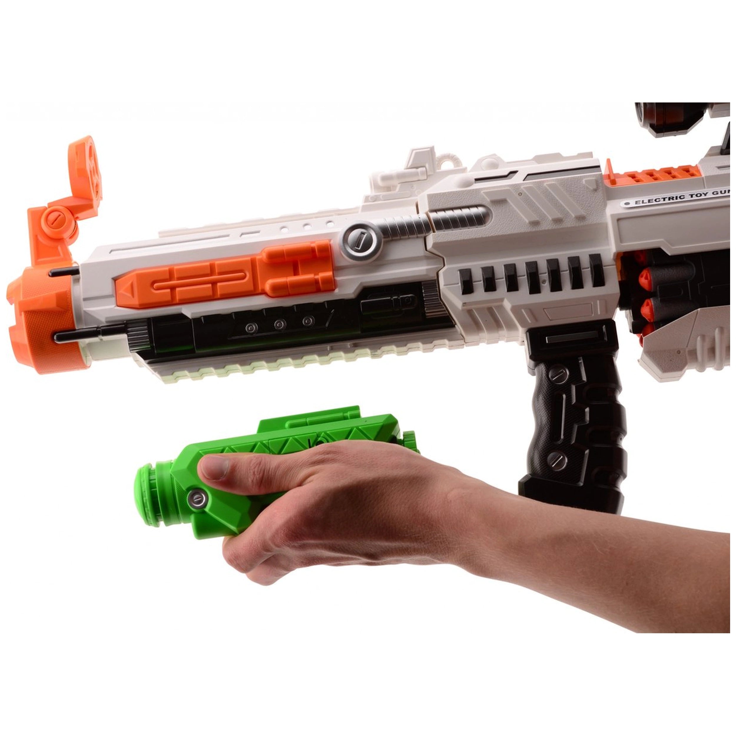 Johntoy - Tack Pro Sniper With 20 Darts And Light 75 Cm - Outdoor Play Equipment
