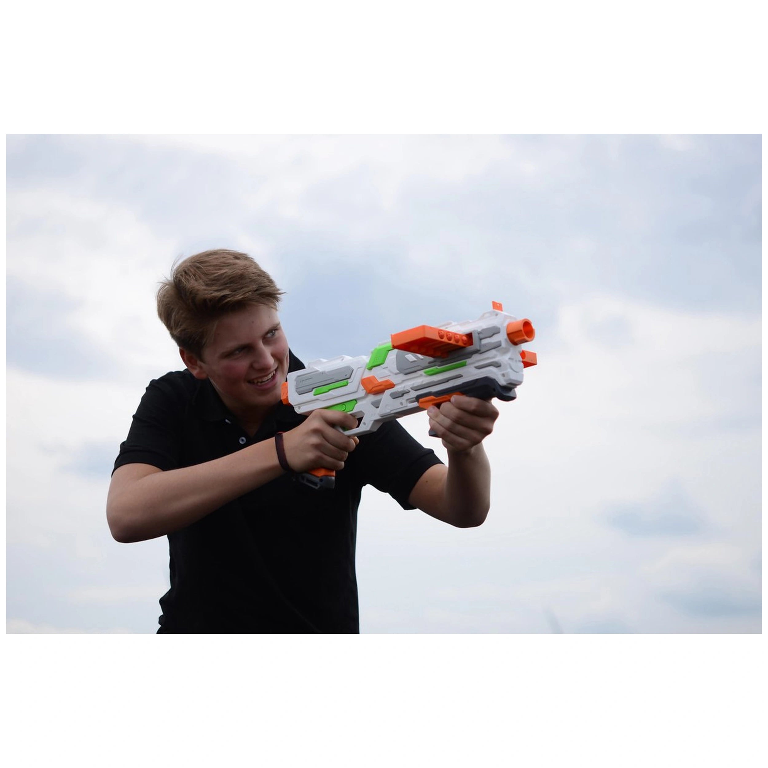 Johntoy - Tack Pro Storm Clip X With 2 Clips And 24 Darts 50Cm - Outdoor Play Equipment