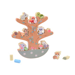 Johntoy - Wooden Balance Tree - Baby Activity Toys