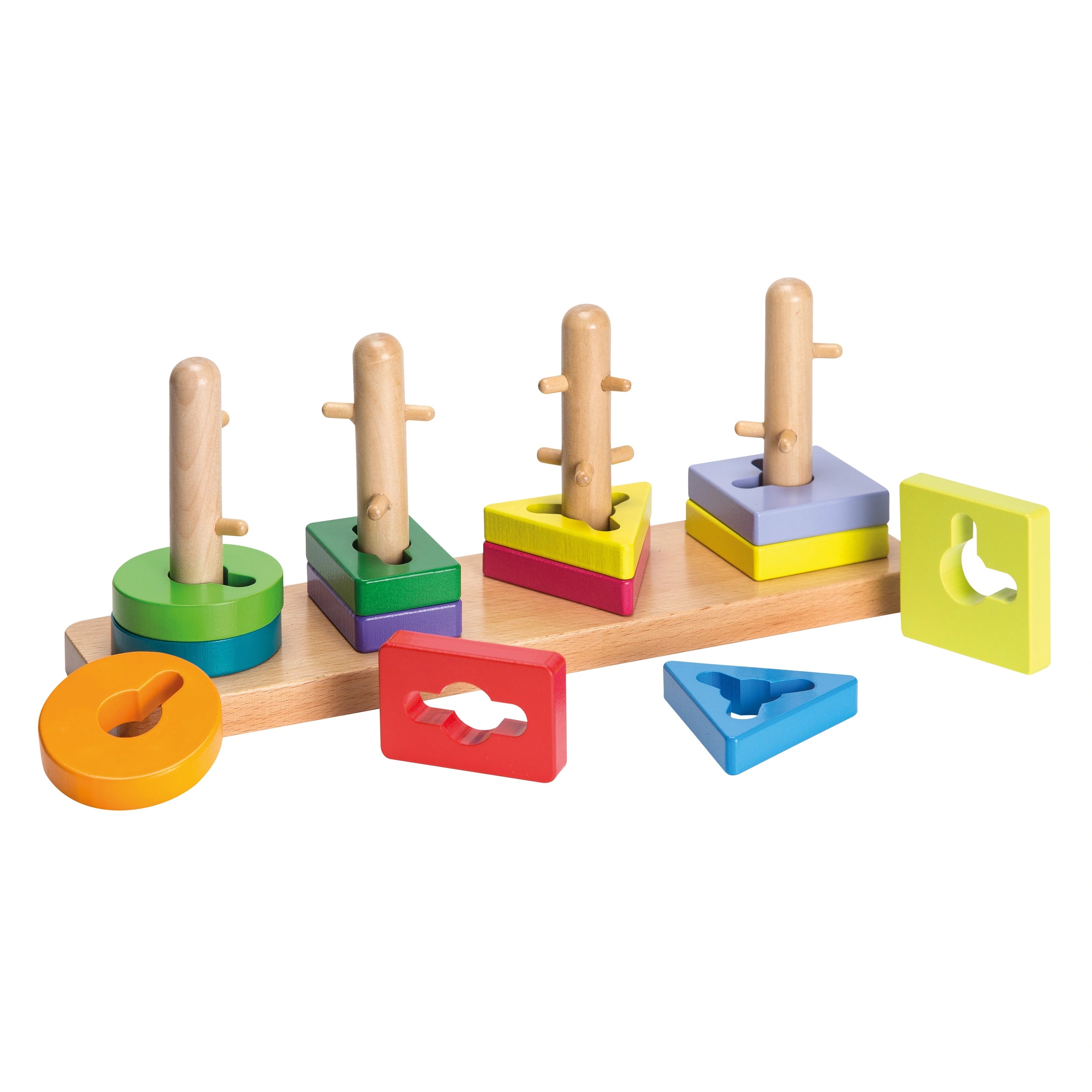 Johntoy - Wooden Maze Puzzle - Baby Activity Toys