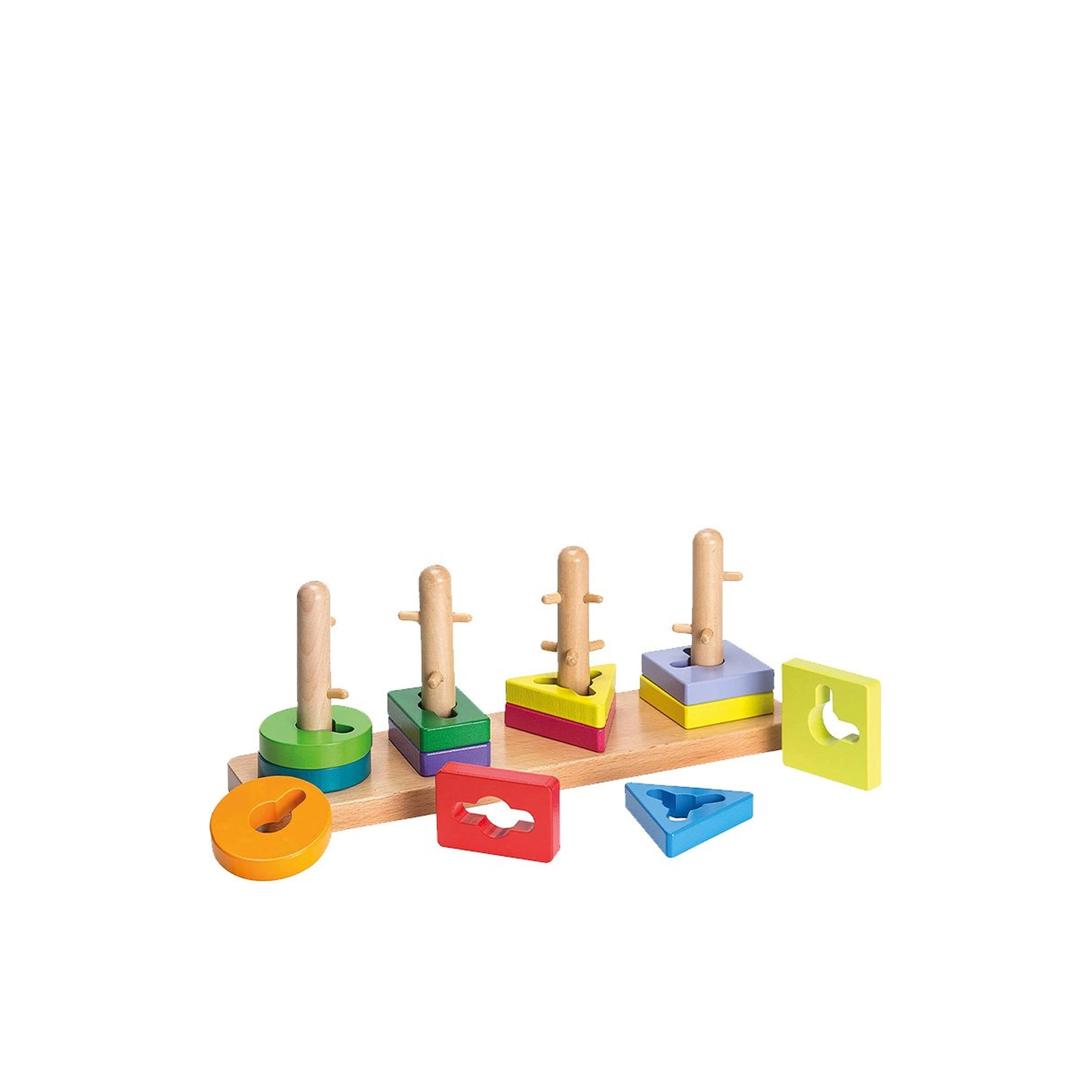 Johntoy - Wooden Maze Puzzle - Baby Activity Toys
