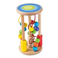 Johntoy - Wooden Rolling Beadtrack - Baby Activity Toys
