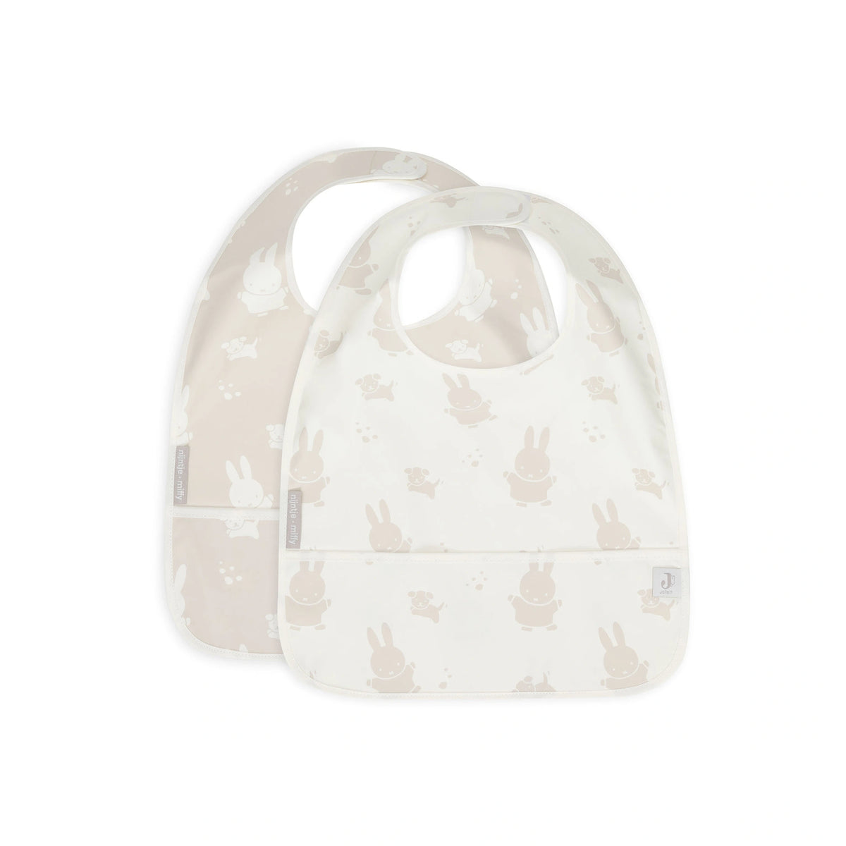 Jollein - Babero-Impermeable-Miffy-Snuffy-Juguetes de Actividad para Bebés