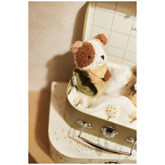 Jollein - Sonajero de muñeca Tiny Park Mick Dog