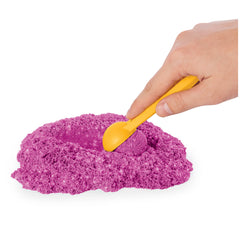 Kinetic Sand Set de Castillo de Arena Brillante y Centelleante