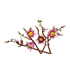 LEGO - Set de Construcción - Ramas de Magnolia - 18+ meses - Decoración Floral