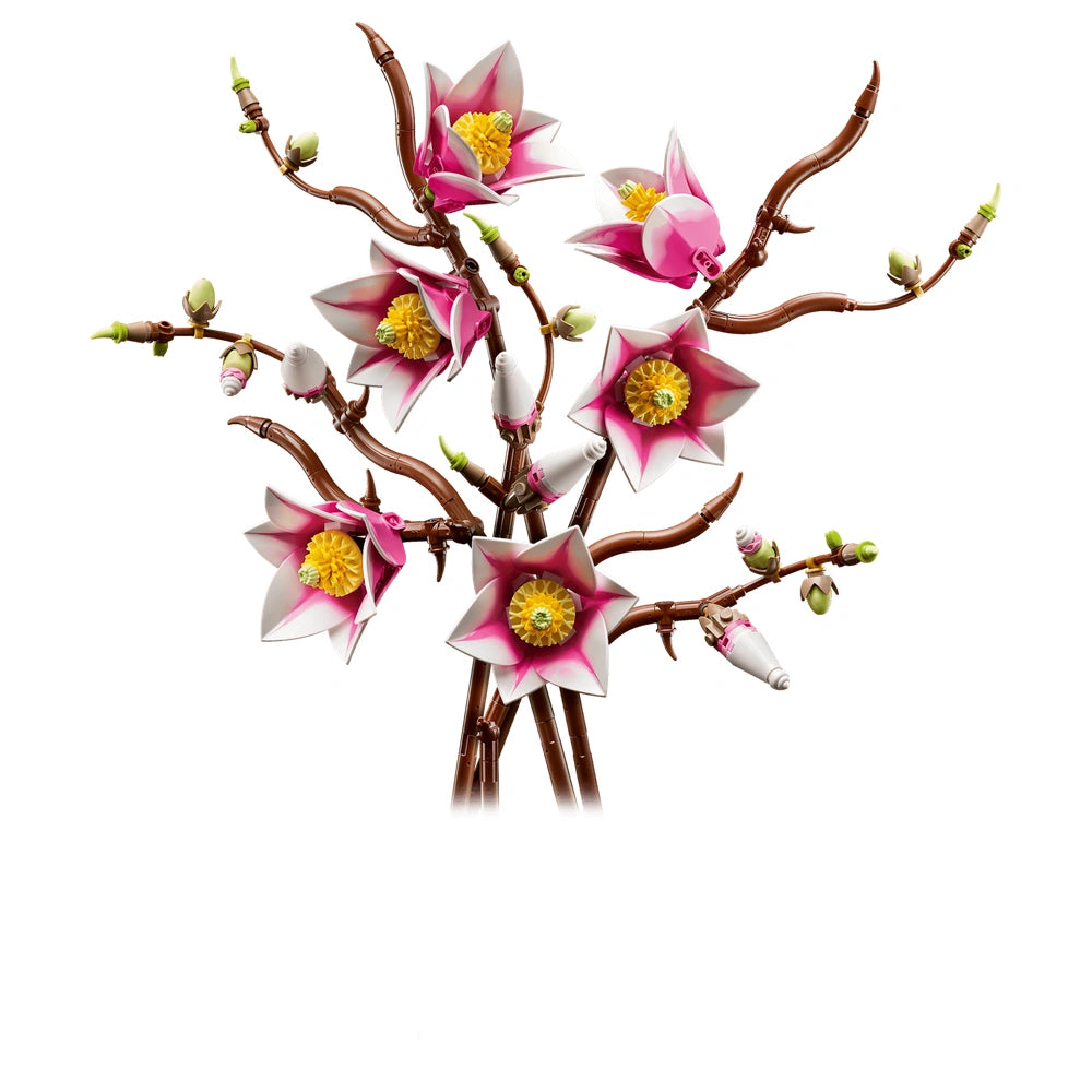 LEGO - Set de Construcción - Ramas de Magnolia - 18+ meses - Decoración Floral