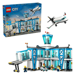 LEGO - City - Airport with Airplane - Construction Set Toys - 60502