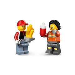 LEGO - Camión de Comida de Papas Fritas de la Ciudad - Juguetes de Set de Construcción