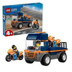 LEGO - Transportador de Motocicletas de Ciudad - Juguetes de Construcción