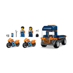 LEGO - Transportador de Motocicletas de Ciudad - Juguetes de Construcción
