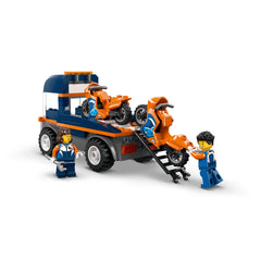 LEGO - Transportador de Motocicletas de Ciudad - Juguetes de Construcción