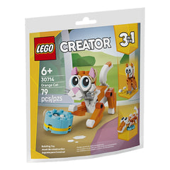 LEGO - Creator Gato Naranja - Juguetes de Set de Construcción