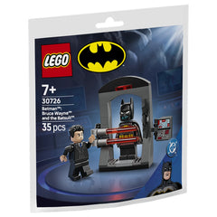 LEGO - DC Comics Batman Bruce Wayne y el Batsuit - Juguetes de Set de Construcción